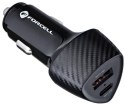 ŁADOWARKA SAMOCHODOWA Forcell Carbon CC50-1A1C 38 W 1x USB-C 1x USB-A PD 3.0 QC 3.0 CZARNA