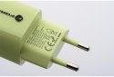 ŁADOWARKA SIECIOWA Forcell F-Energy GaN III VT-41 33 W 1x USB-C 1x USB-A PD 3.0 QC 4.0 ZIELONA