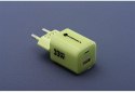 ŁADOWARKA SIECIOWA Forcell F-Energy GaN III VT-41 33 W 1x USB-C 1x USB-A PD 3.0 QC 4.0 ZIELONA