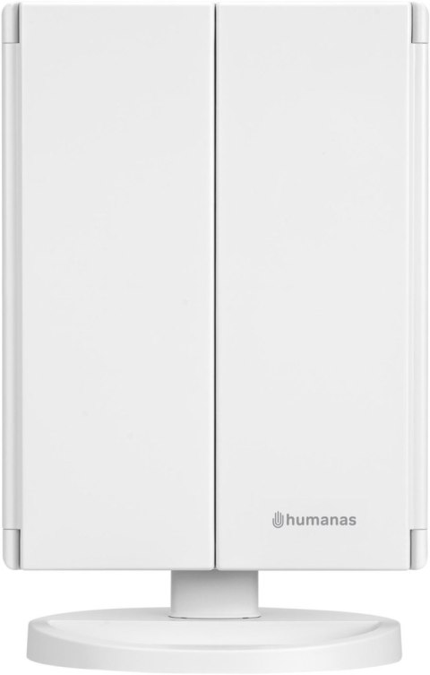 Lusterko do makijażu Humanas HS-ML04 z podświetleniem LED - biały
