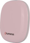 Lusterko kosmetyczne Humanas HS-PM01 z podświetleniem LED - różowy