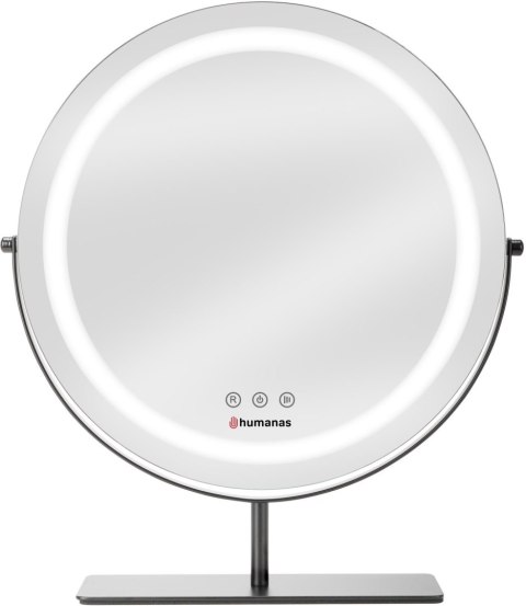 Lustro do makijażu Humanas HS-HM Scarlet z oświetleniem LED - czarny