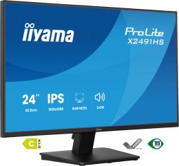 Monitor LED IIYAMA X2491HS-B1 HDMI DisplayPort IPS 120Hz 1ms głośniki