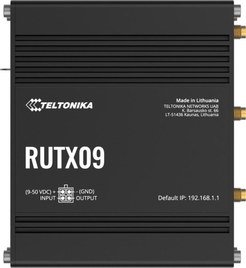 Teltonika RUTX09 router przemysłowy 4G / LTE (RUTX0920B200)