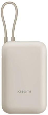 Powerbank Xiaomi 10000mAh z Wbudowanym Kablem USB-C Tan