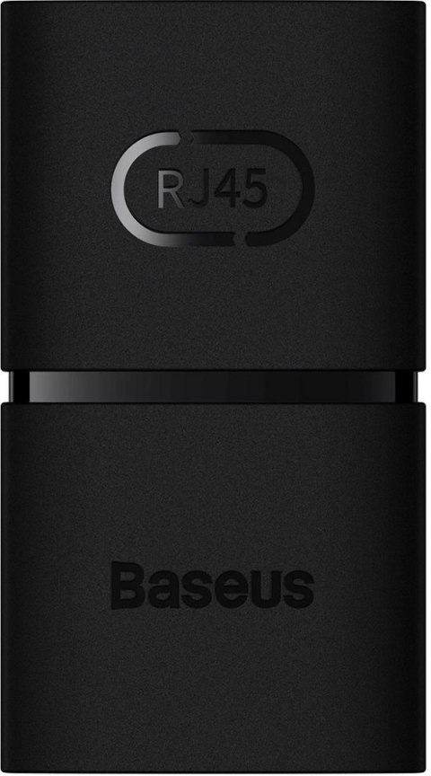 Złączka sieciowa łącznik kabli Ethernet RJ-45 Baseus AirJoy Series 1 szt. - czarna