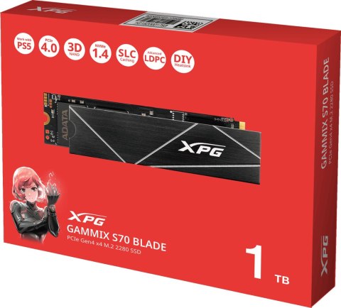 Dysk SSD Adata XPG Gammix 1TB S70 Blade PCIe