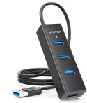 Aktywny hub USB Unitek 4w1 5Gbps z zasilaniem przez USB-C