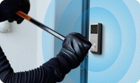 Wideodomofon Ezviz EP3x (3MP+2MP) zasilany bateriami z panelem słonecznym