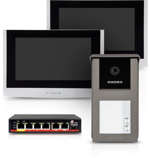 Wideodomofon VIDOS IPX S101-2/M100-X